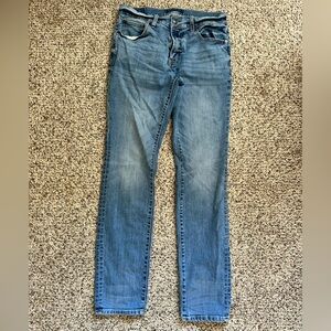 Aeropostale Men's Skinny Blue Jeans